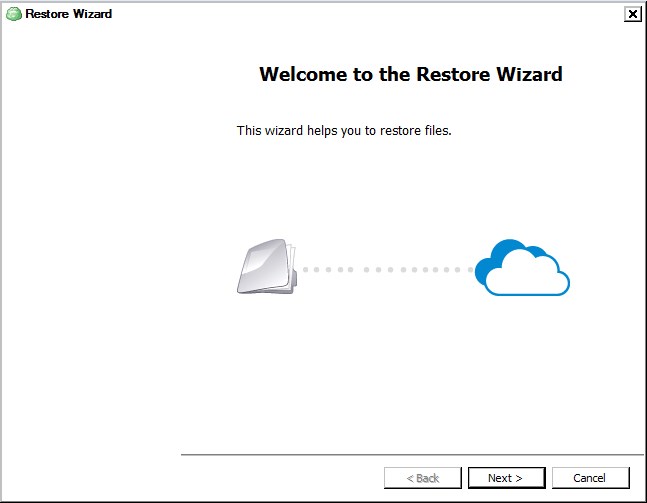 Backup Wiederherstellen